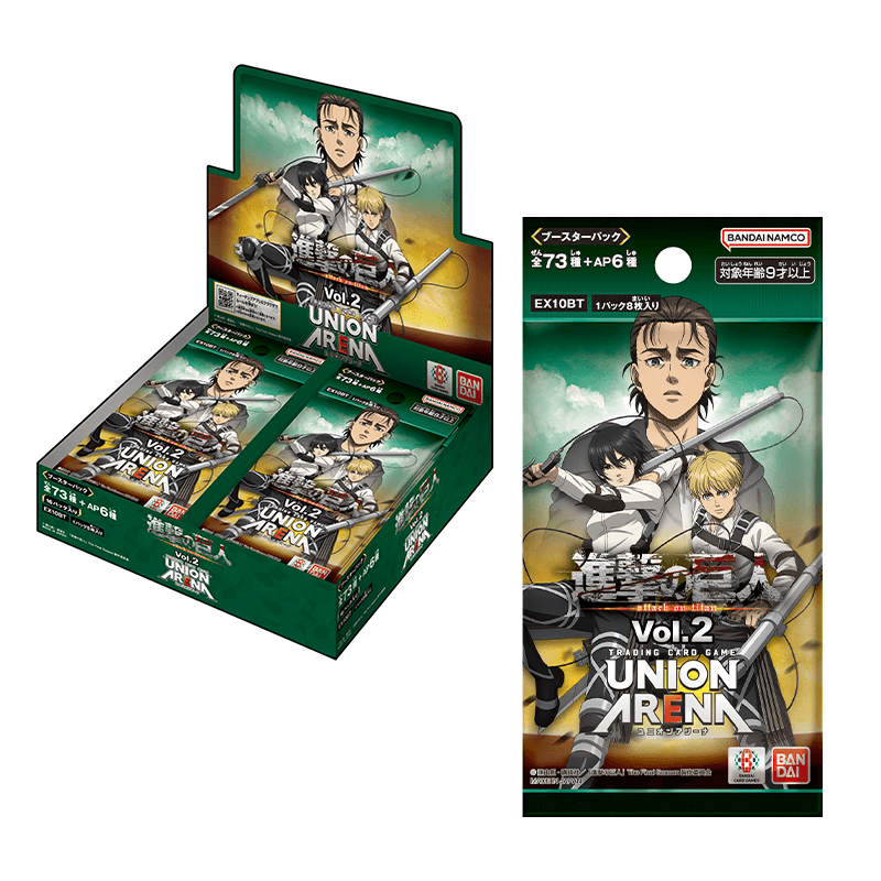 【EX10BT】UA Union Arena 進擊的巨人Vol.2 補充包 Attack on titans Booster Box Vol.2 [進撃の巨人 Vol.2]